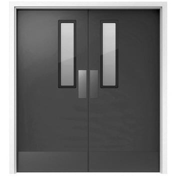 Trovex Hygidoor double door illustration