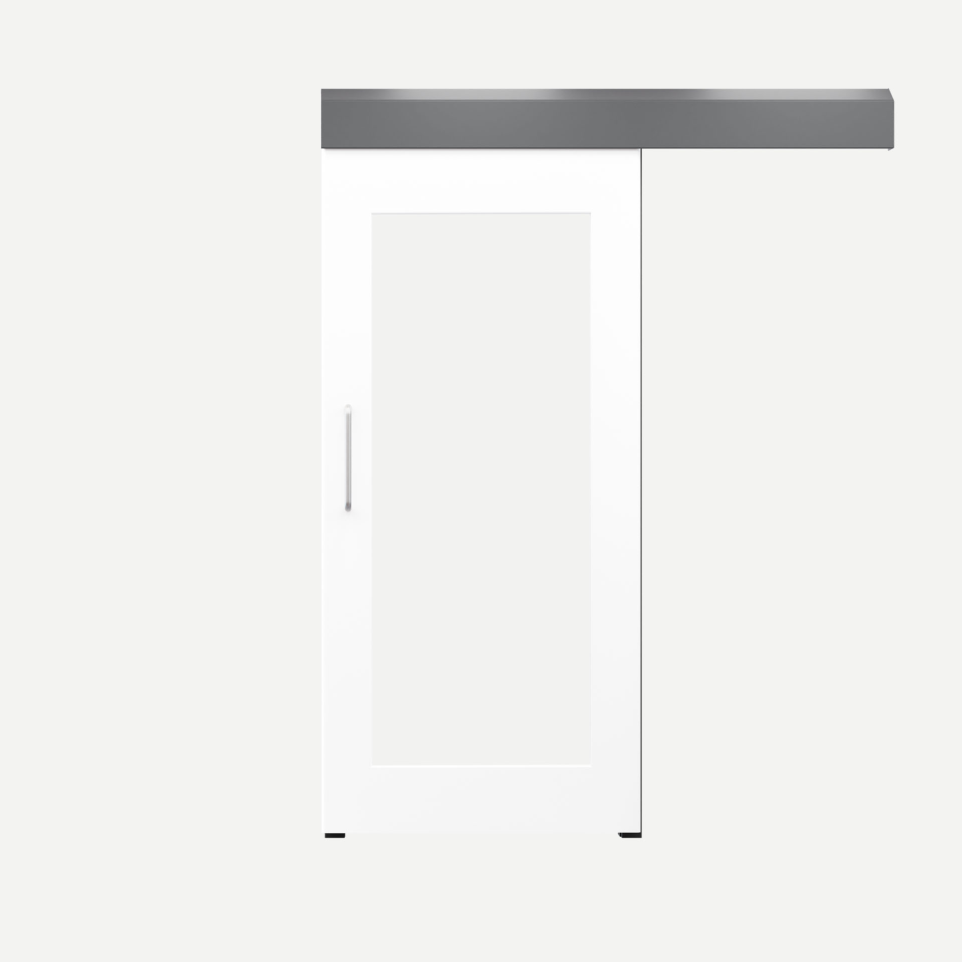 Hospital single sliding door